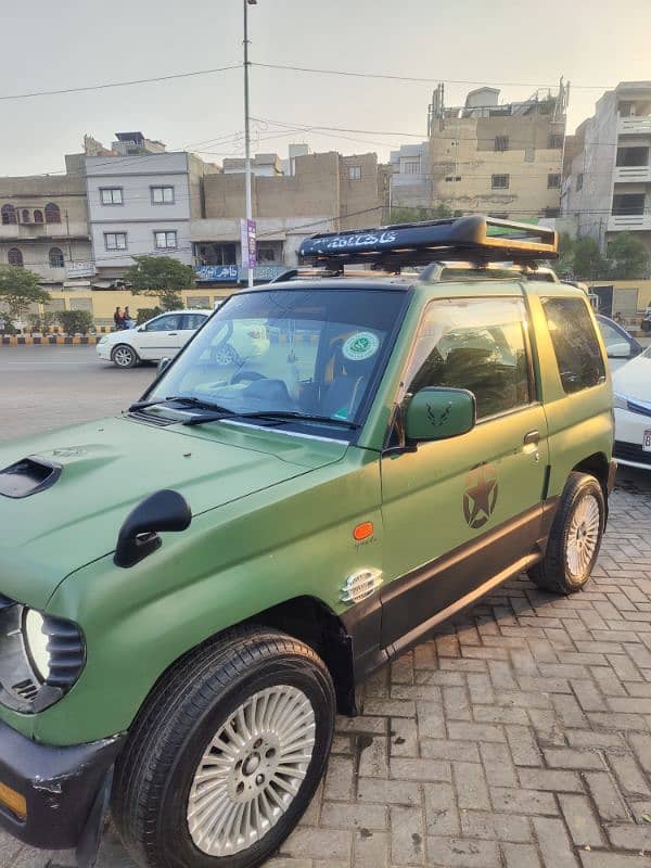 MINI PAJERO 1997/2006 AUTO (ARMY WRAP) 3