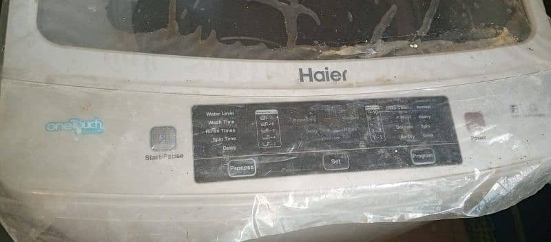 haier 8.5 kg only three months used. 2