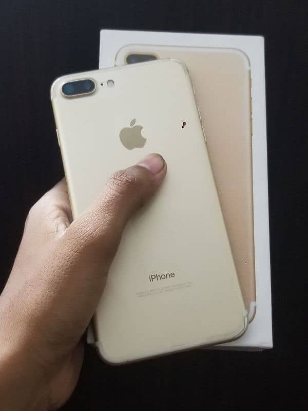 iPhone 7 plus official pta approved with box 3