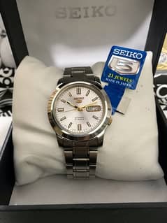 SEIKO-AUTOMATIC-ORIGINAL NEW WATCH-RADO-OMEGA-ROLEX-TISSOT-ARMANI-TAG