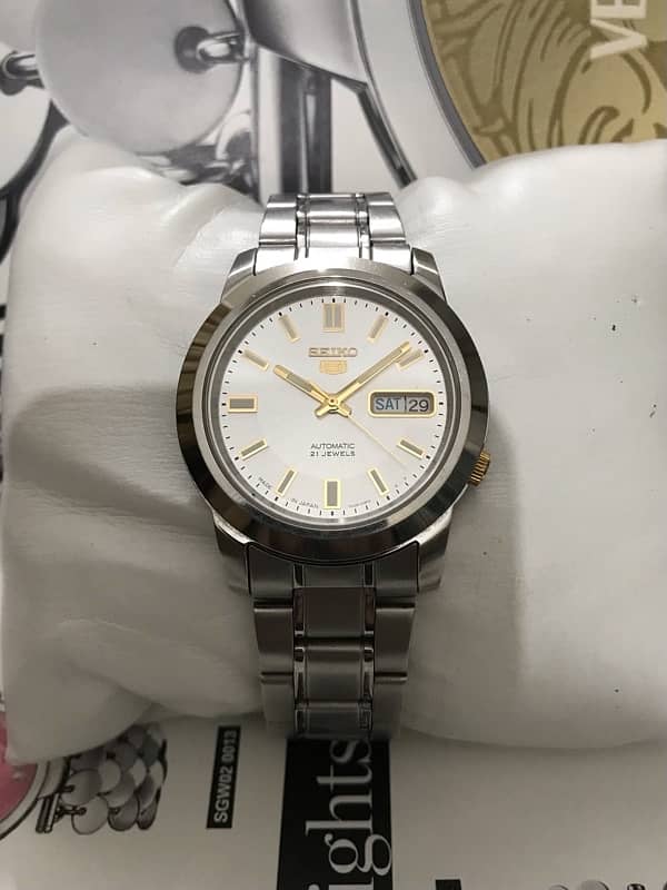 SEIKO-AUTOMATIC-ORIGINAL NEW WATCH-RADO-OMEGA-ROLEX-TISSOT-ARMANI-TAG 3