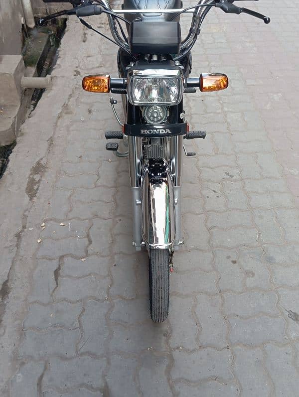 honda cd 70 black colour  open letter hai applied for 2