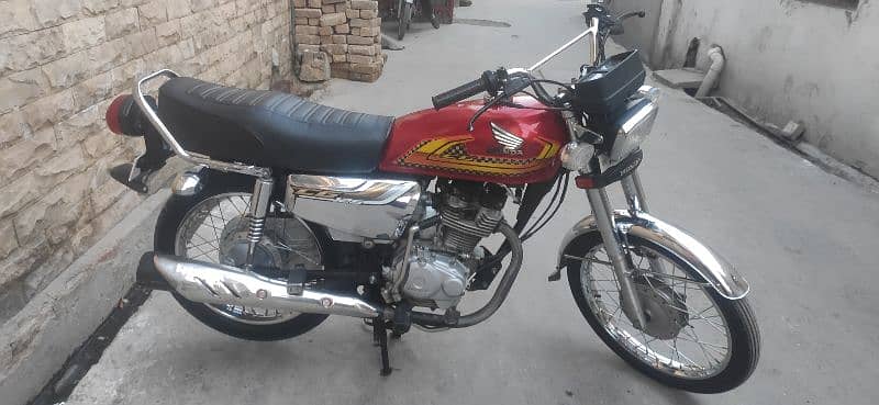 honda cg125 spicel adishan self start 1