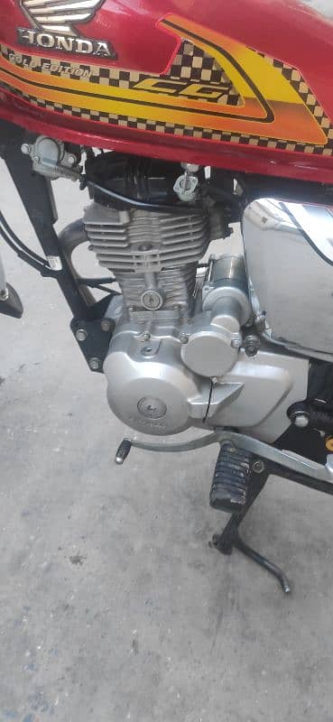 honda cg125 spicel adishan self start 4