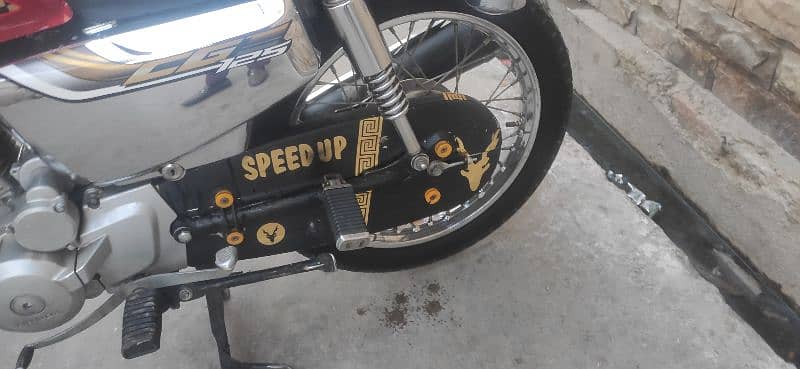 honda cg125 spicel adishan self start 5