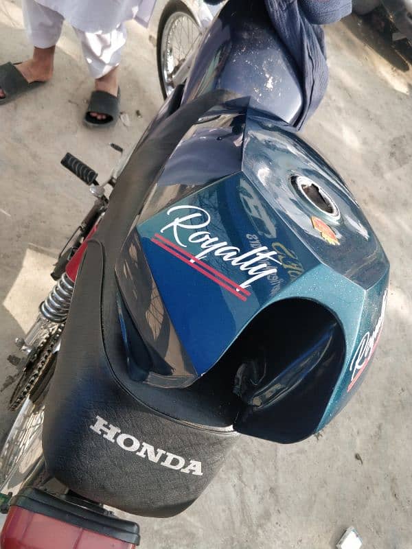 HONDA 125 CUT TANK 1