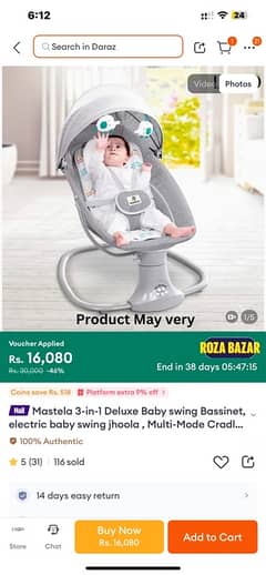 baby swing for sale