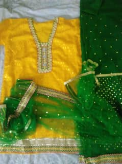 Mehndi dress