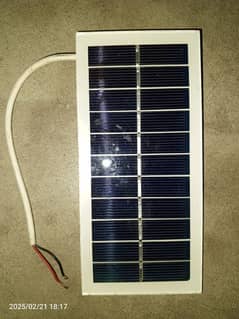 5 Volt  0.5 Ampeare Power Full DC Solar Panel