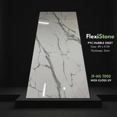 Flexi stone | Marble Sheet | Media wall sheet - Pvc Marble Sheet