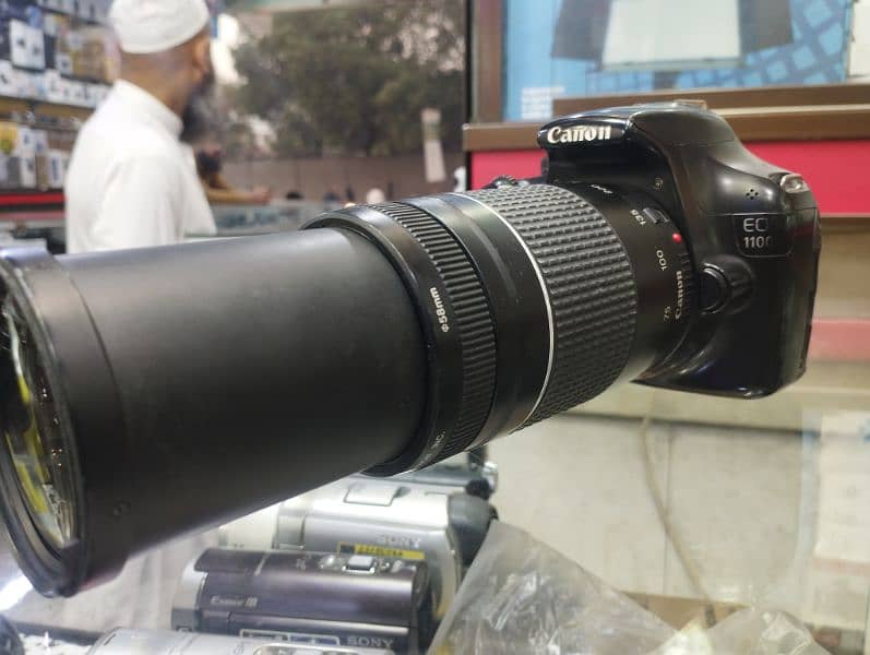 DSLR CANON 1100D WITH 75-300 . . ZUBAIR 0