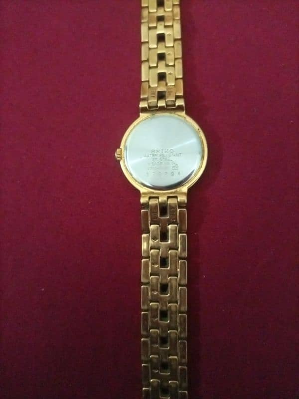 Seiko Gold Quartz Watch 4