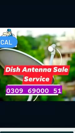 HD dish antenna TV installation 0309.69000. 51