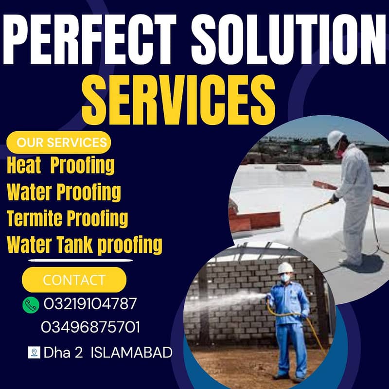 Roof Waterproofing/Water Tank Proofing/leakage seapage 0