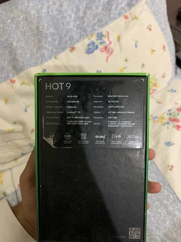 infinix Hot 9 4/64 03218302231 3