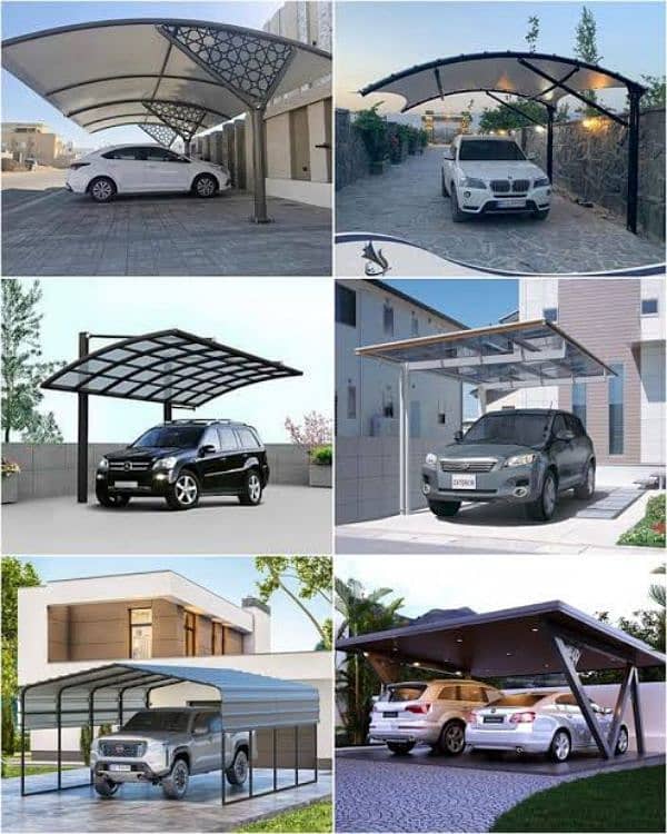 Canopy sheds, Car Parking structure, Tensile Parking, Restaurant shed 5