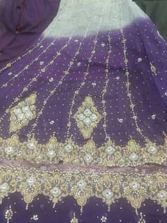 chiffon Maxi +3piece walima Bridal bilkul new he ha 1 baar use ki ha