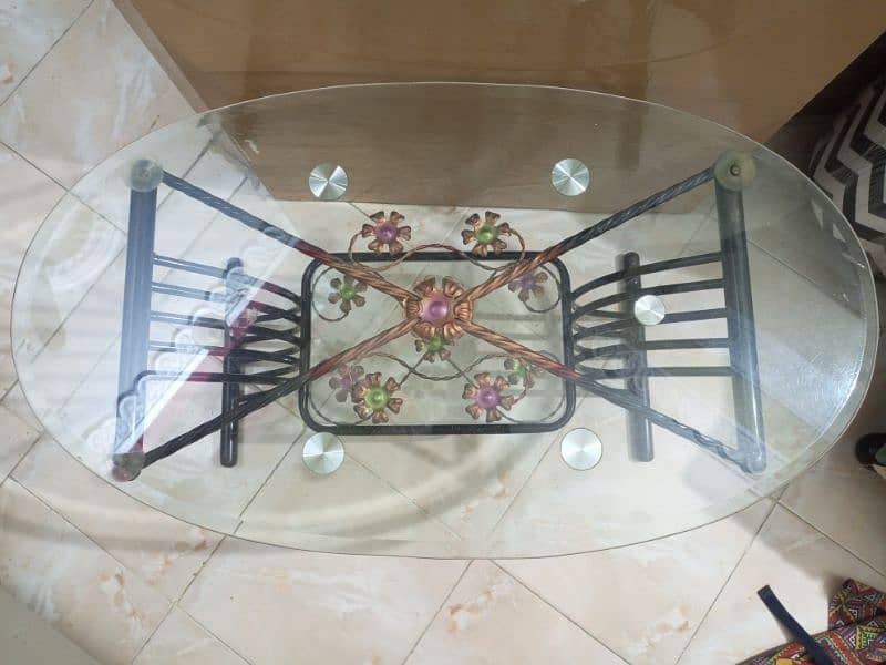 Stunning Glass Table for Sale - Excellent Condition 0