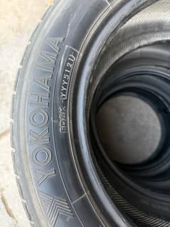 Yokohama tyres 16 size 8/10