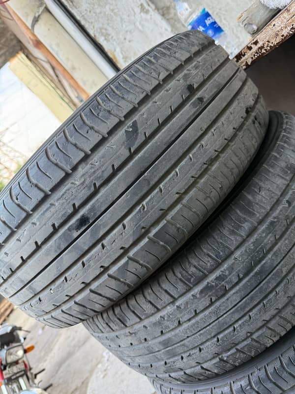 Yokohama tyres 16 size 8/10 1