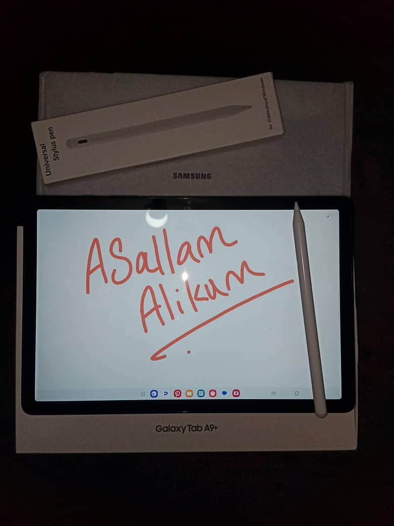 Samsung Galaxy Tab A9 Plus WiFi (X210) + Stylus (Pen) for Sale 0