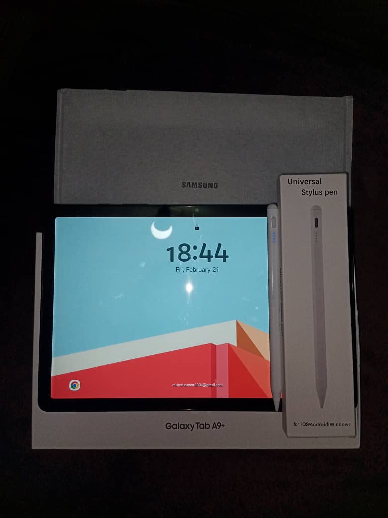 Samsung Galaxy Tab A9 Plus WiFi (X210) + Stylus (Pen) for Sale 1