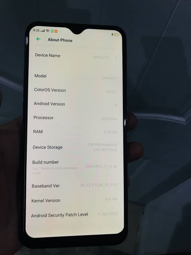 oppo f11 want to sell in good condition 6