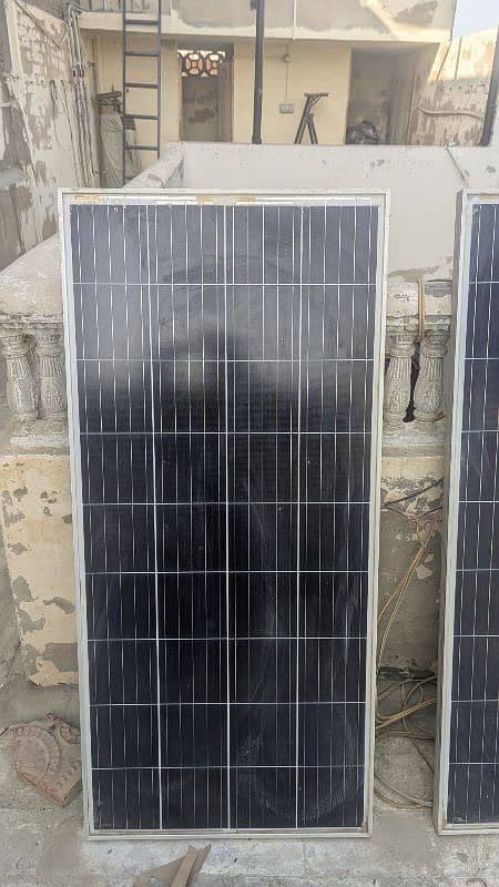 2 khurshid solar panel in good condition. 0