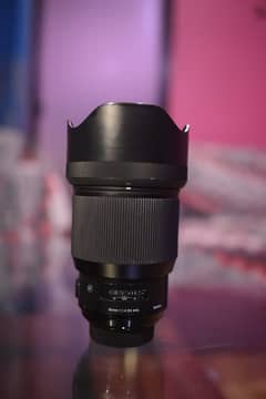 85 sigma 1.4 lens Nikkon mount