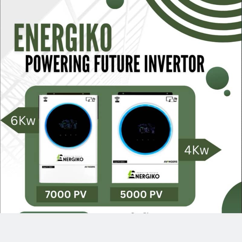 Energiko 4kw Hybrid Solar Inverter | Avenger Series | Brand New 4