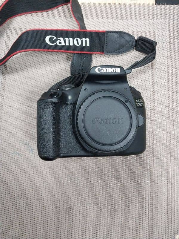 Canon EOS 2000D DSLR Camera - Excellent Condition - Slightly Used 2