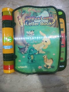 Write and Learn Letter book, fully functional