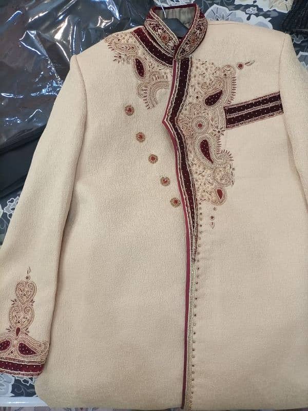 groom sherwani with complete accessories 3