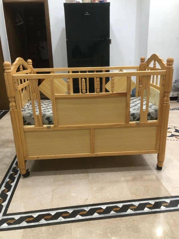 crib cot/baby crib with mattress 2