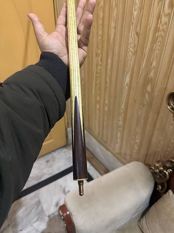 original Lp cue // totally straight// scratchless cue//2 piece cue 4