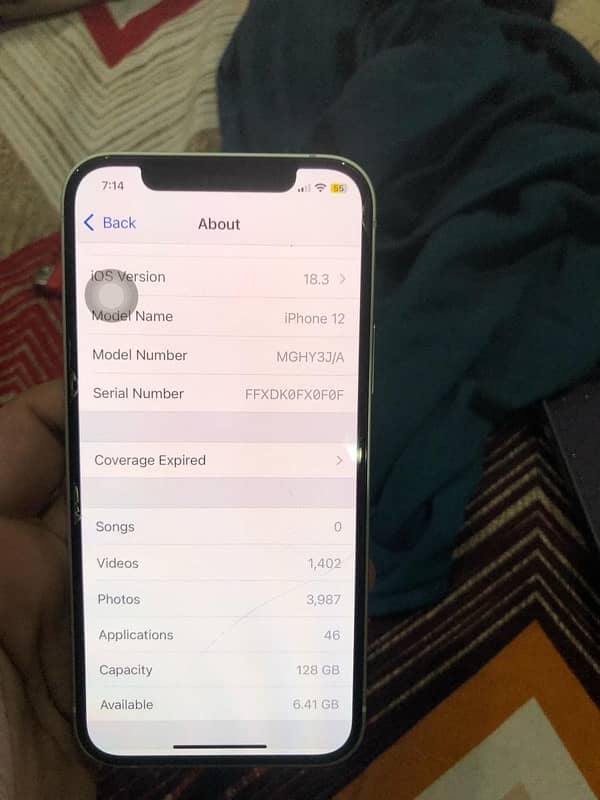 non pta iphone 12 10 /10 condition hai 6