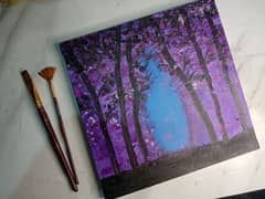 forest painting