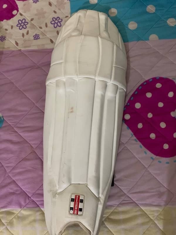 Cricket batting kit for right hand. 1