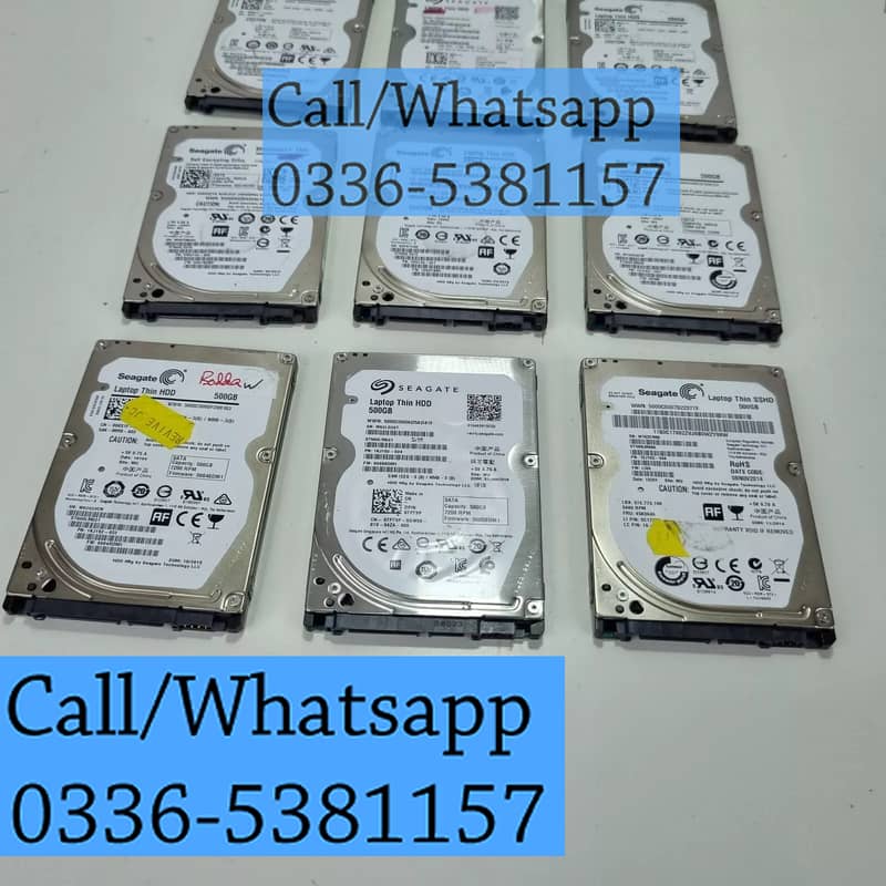 WD Seagate PC Laptop HDD 160gb 250gb 320gb 500gb 1tb 2tb Hard Disk 2