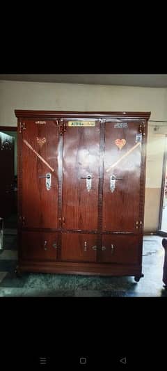 3 Door steel cupboard