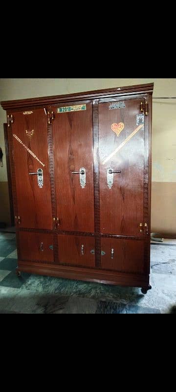 3 Door steel cupboard 1