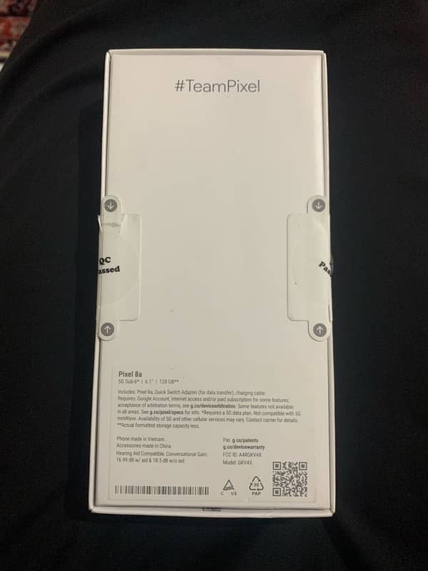 Google Pixel 8a 128gb obsidian 1