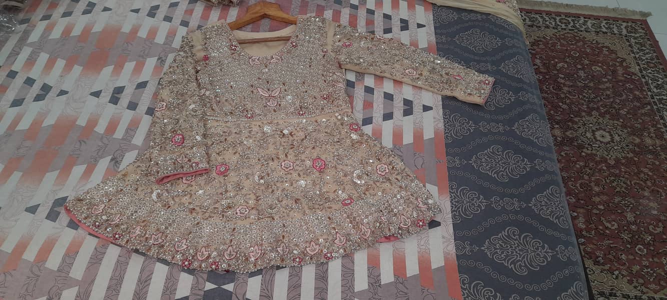 Valima Bridal Dress One Time Used, Valima Baraat Dress, Fancy Suitt 9