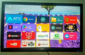 Haier 32inch led tv original with complete box in new condition