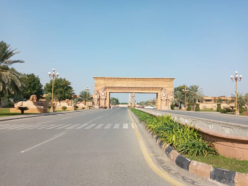 10 marla plot for sale on ground possession LDA aproved sector C in NARGIS block bahria town lahore 25