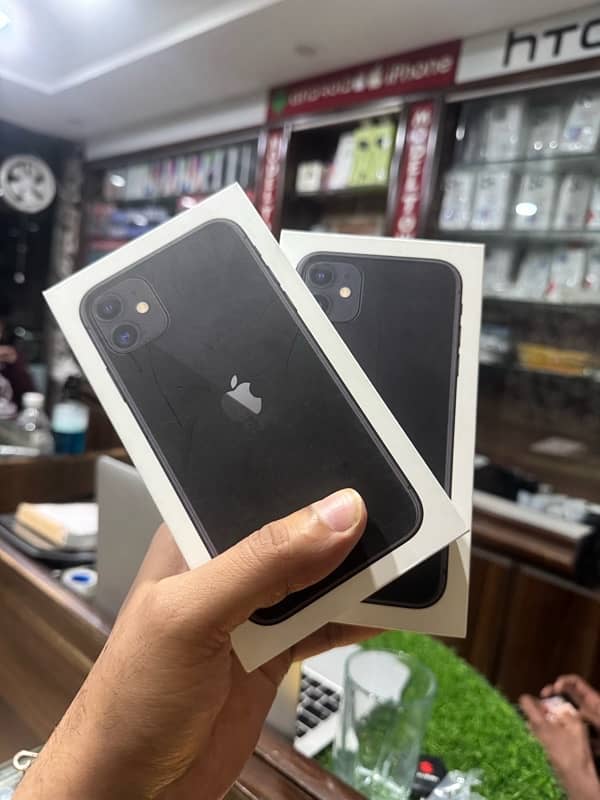 iphone 11 black 64 gb box pack factory unlock 2