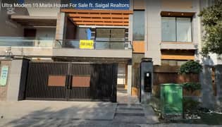 Luxury 10 Marla Modern House for Sale Near Eiffel Tower, Bahria Town Lahore