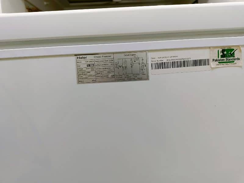 Haier Deep Freezer 10