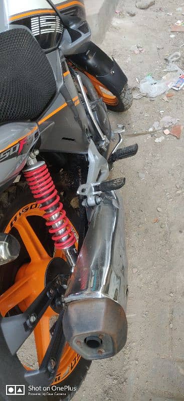 Honda 150 argent sell 5