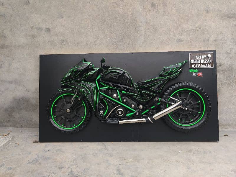 model . Kawasaki ninja H2R 1